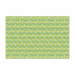 Bilderwelten Süße Pandabären Tapete grün - 270 x 180 cm - Durchmesser: 180 cm