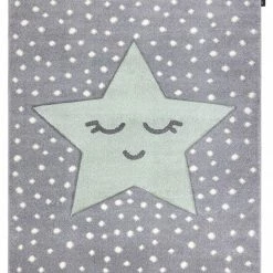 RugsX Kinderteppich PETIT DREAM grau - 120 x 170 cm