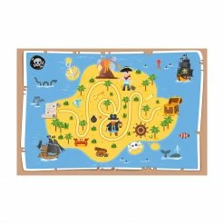 Bilderwelten Piraten - Auf der Suche nach dem Schatz - 270 x 180 cm - Durchmesser: 180 cm