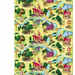 RugsX Teppich CANDY TOWN für Kinder Straßen - 350 x 500 cm