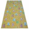 RugsX Teppich für Kinder OWLS gelb - 150 x 200 cm
