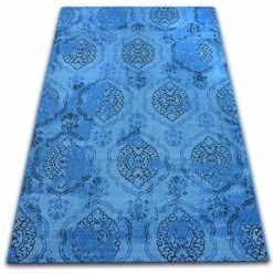 RugsX Teppich VINTAGE 22213/473 blau - 140 x 200 cm