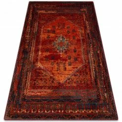 RugsX Wollteppich OMEGA MISTIK rot - 300 x 400 cm