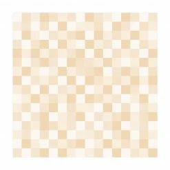 Bilderwelten Geometrisches Muster Mosaik Gelb - 60 x 60 cm - Durchmesser: 60 cm