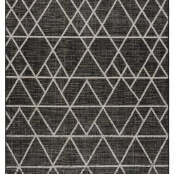 RugsX TEPPICH SIZAL FLOORLUX 20508 schwarz / - 160 x 230 cm