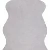 RugsX Teppich NEW DOLLY Pelz G4337-3 silber - 100 x 160 cm