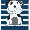 RugsX Kinderteppich PETIT HÜNDCHEN blau - 180 x 270 cm