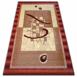 RugsX Teppich heat-set PRIMO 5414 rotwein - 240 x 330 cm