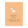 Bilderwelten You are magical Unicorn - 180 x 240 cm - Durchmesser: 240 cm