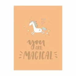 Bilderwelten You are magical Unicorn - 180 x 240 cm - Durchmesser: 240 cm