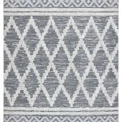 RugsX Teppich ÖKO SISAL BOHO MOROC Diamanten - 155 x 220 cm