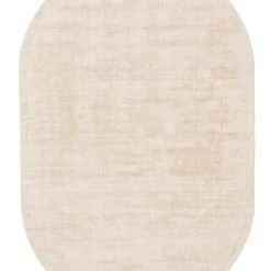 Benuta Viskoseteppich Oval Nova