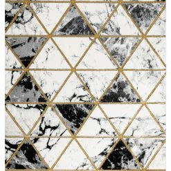 RugsX Exklusiv EMERALD Teppich 1020 glamour, - 80 x 150 cm