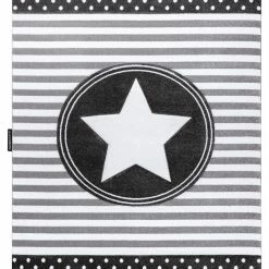 RugsX Kinderteppich PETIT STAR STERNE grau - 180 x 270 cm