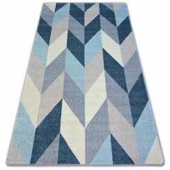 RugsX Teppich NORDIC TANNE blau G4582 - 120 x 170 cm