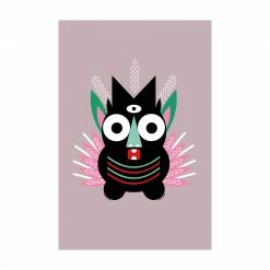 Bilderwelten Collage Ethno Monster - Krallen - 160 x 240 cm - Durchmesser: 240 cm