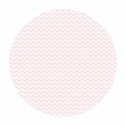 Bilderwelten No.YK37 ZickZack Muster Rosa - 80 x 80 cm - Durchmesser: 80 cm