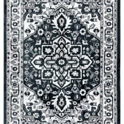 RugsX Teppich POLI 8756A Ornament blau - 140 x 190 cm
