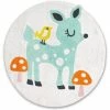 Moshi Moshi Kids WOODLAND TEPPICH 120x124 BLAU