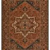 RugsX Wollteppich KASHQAI 4354 501 Rosette, - 67 x 130 cm