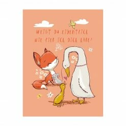 Bilderwelten Weißt du wie lieb ich dich habe - 120 x 160 cm - Durchmesser: 160 cm