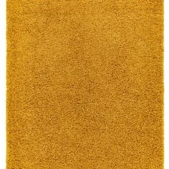 RugsX Teppich SOFFI shaggy 5cm gold - 140 x 190 cm