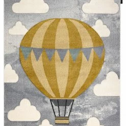 RugsX Kinderteppich PETIT BALOON Ballon, - 140 x 190 cm