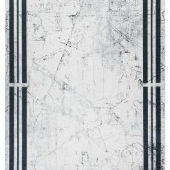 RugsX ANDRE 1023 Waschteppich Rahmen, Marmor - 120 x 170 cm