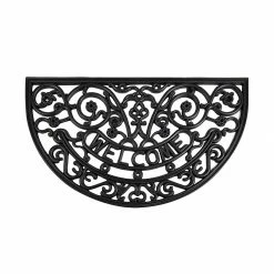 Siena Home Gummimatte Antik - Schwarz