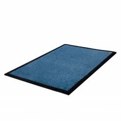 Barbara becker home passion Sauberlaufmatte Touch - Farbe Blau - 67x110cm