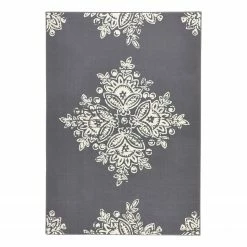 Hanse Home Teppich Blossom - Grau - 80 x 150 cm