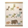 Esprit Home Teppich ESPRIT Lucky Zoo - Beige/Bunt - 120 x 180cm