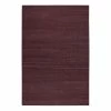 Esprit Home Teppich Rainbow Kelim handgewebt - Baumwolle - Bordeaux - 130 x 190 cm