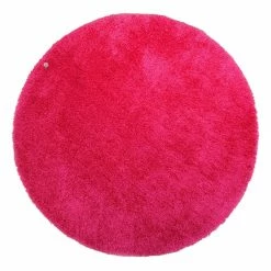 Tom Tailor Teppich Soft Round - Pink - Maße: 140 x 140 cm