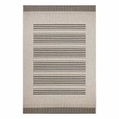 Kayoom Sisallook Teppich Finca 501 - Silber - 100% Polypropylen - 200 x 290 cm